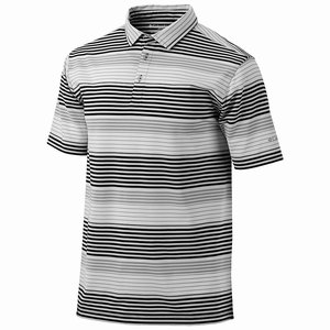 Columbia Fairway™ Golf Polo Herr Svarta/Grå (ZFTJP0368)